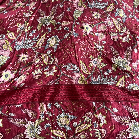 SOLD Bcbg MAX  Sz M asymmetrical Maxi floral Skirt - Picture 10 of 16